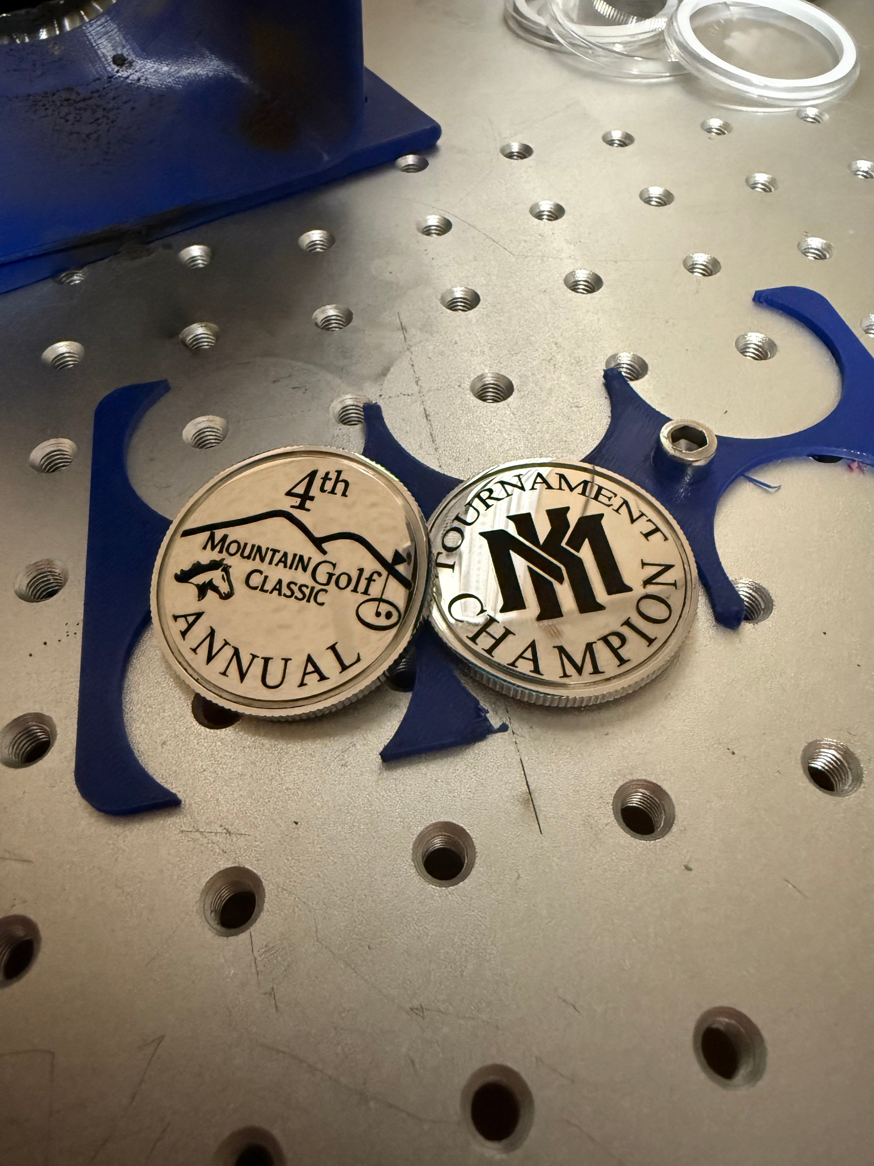 Custom Ball markers/Challenge coins