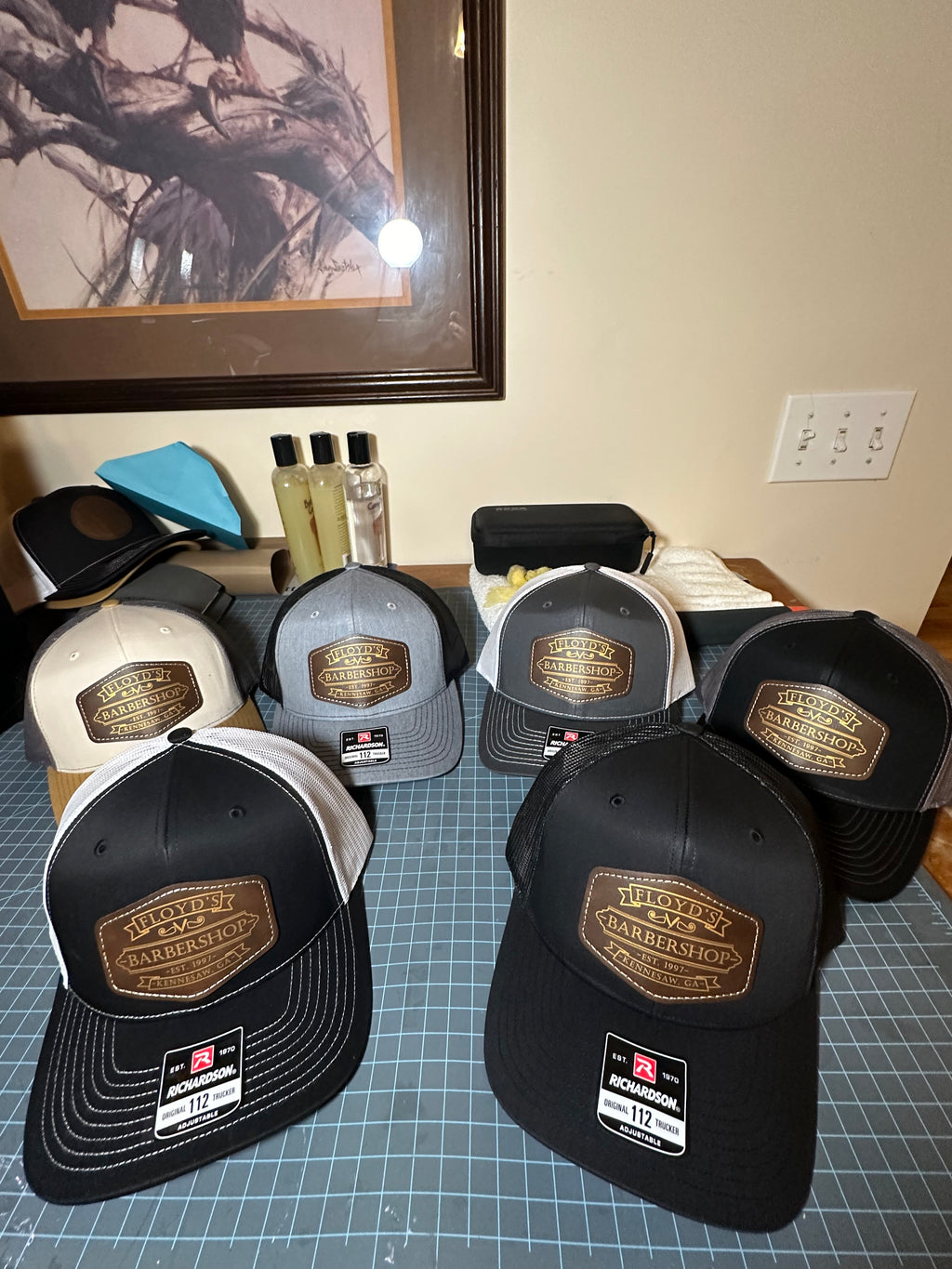 Custom 112 Leather Patch Hat