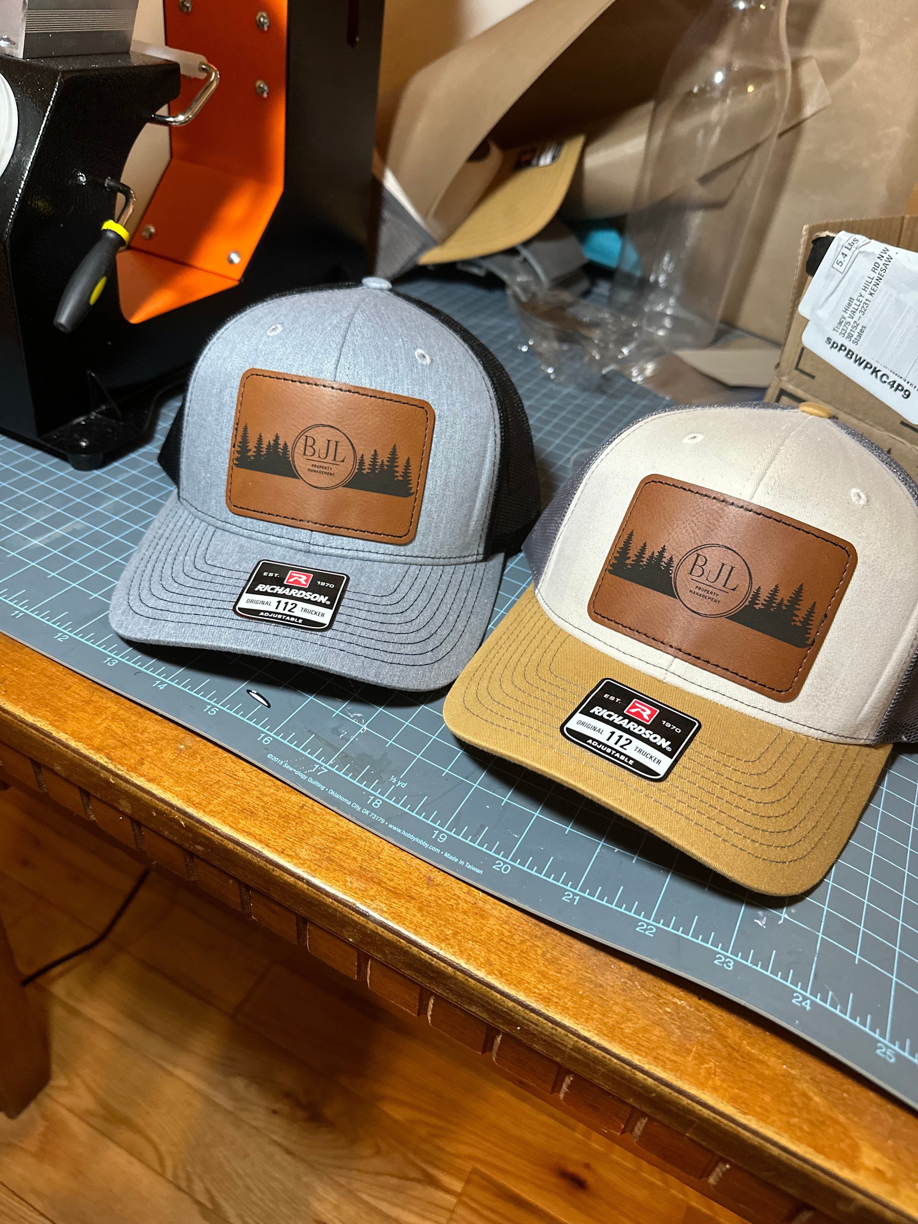 Custom 112 Leather Patch Hat
