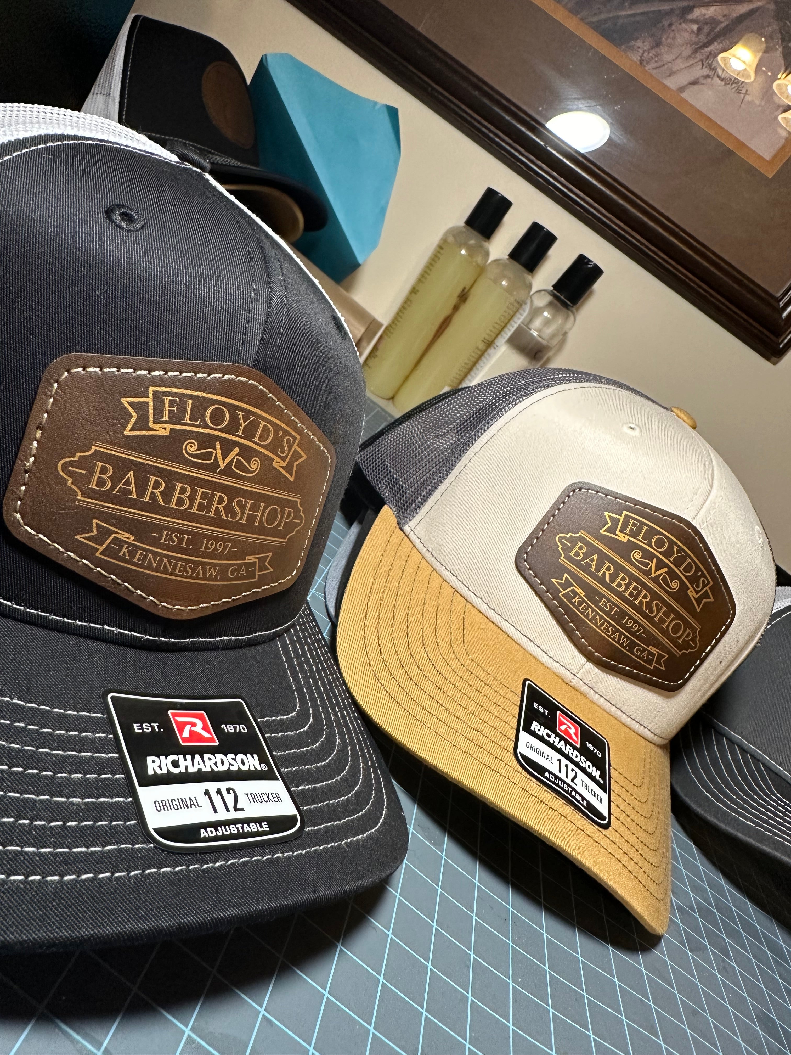 Custom 112 Leather Patch Hat