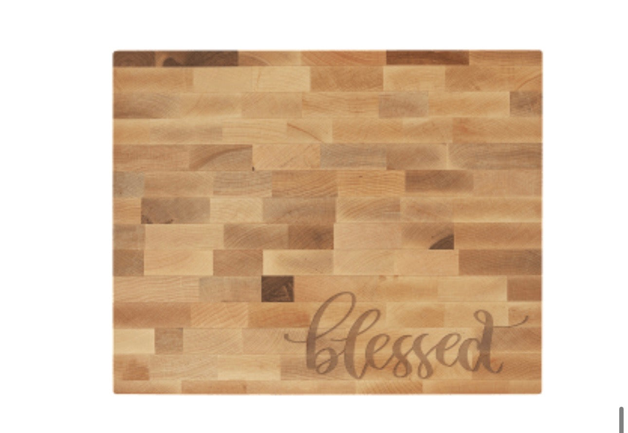 Custom End Grain Cutting Board