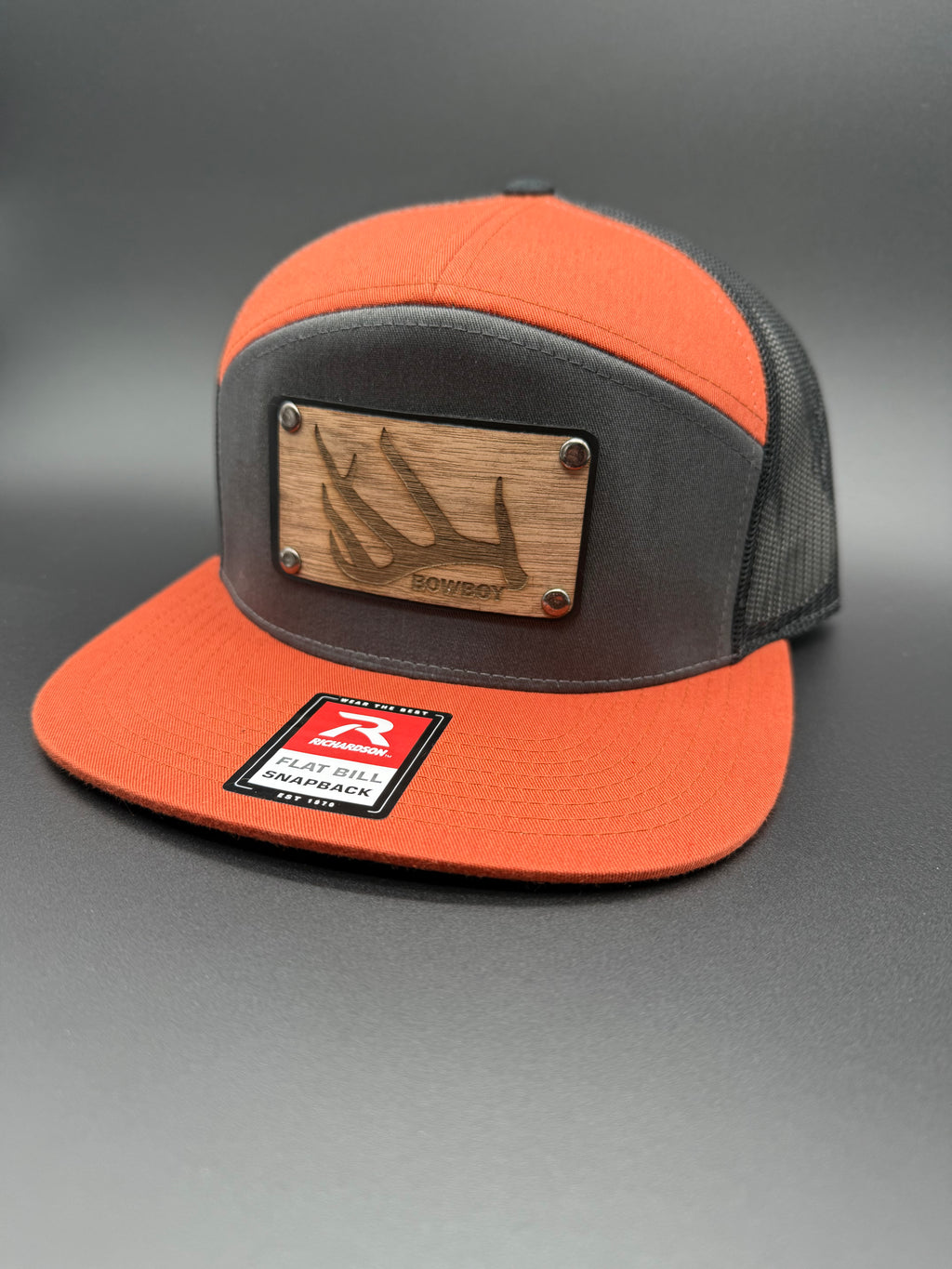 Custom Wood patch hat