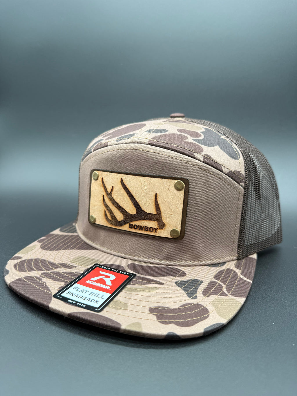 Custom Wood patch hat