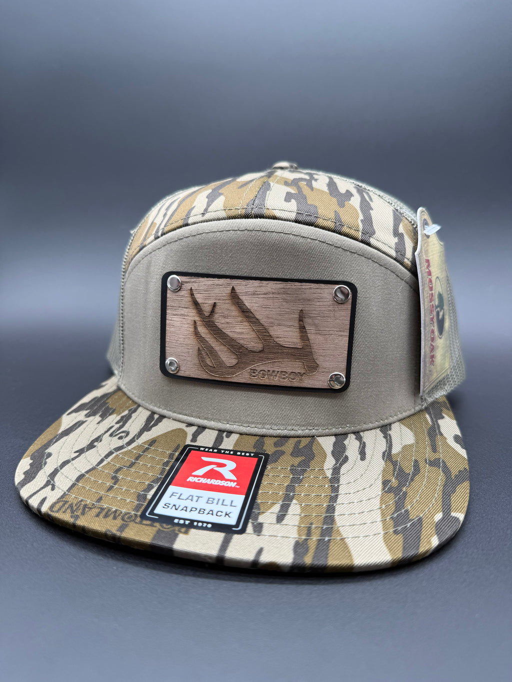 Custom Wood patch hat