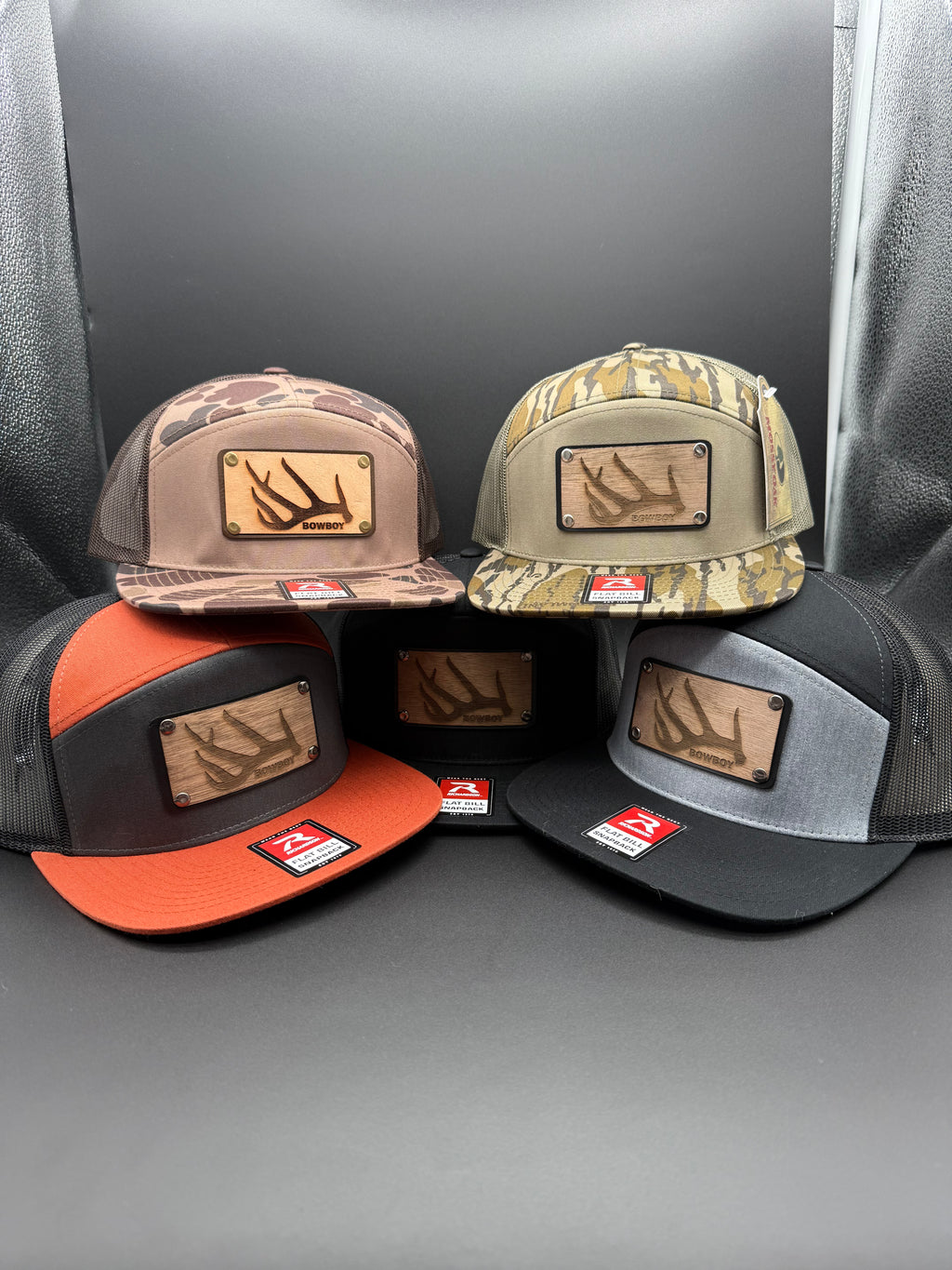Custom Wood patch hat