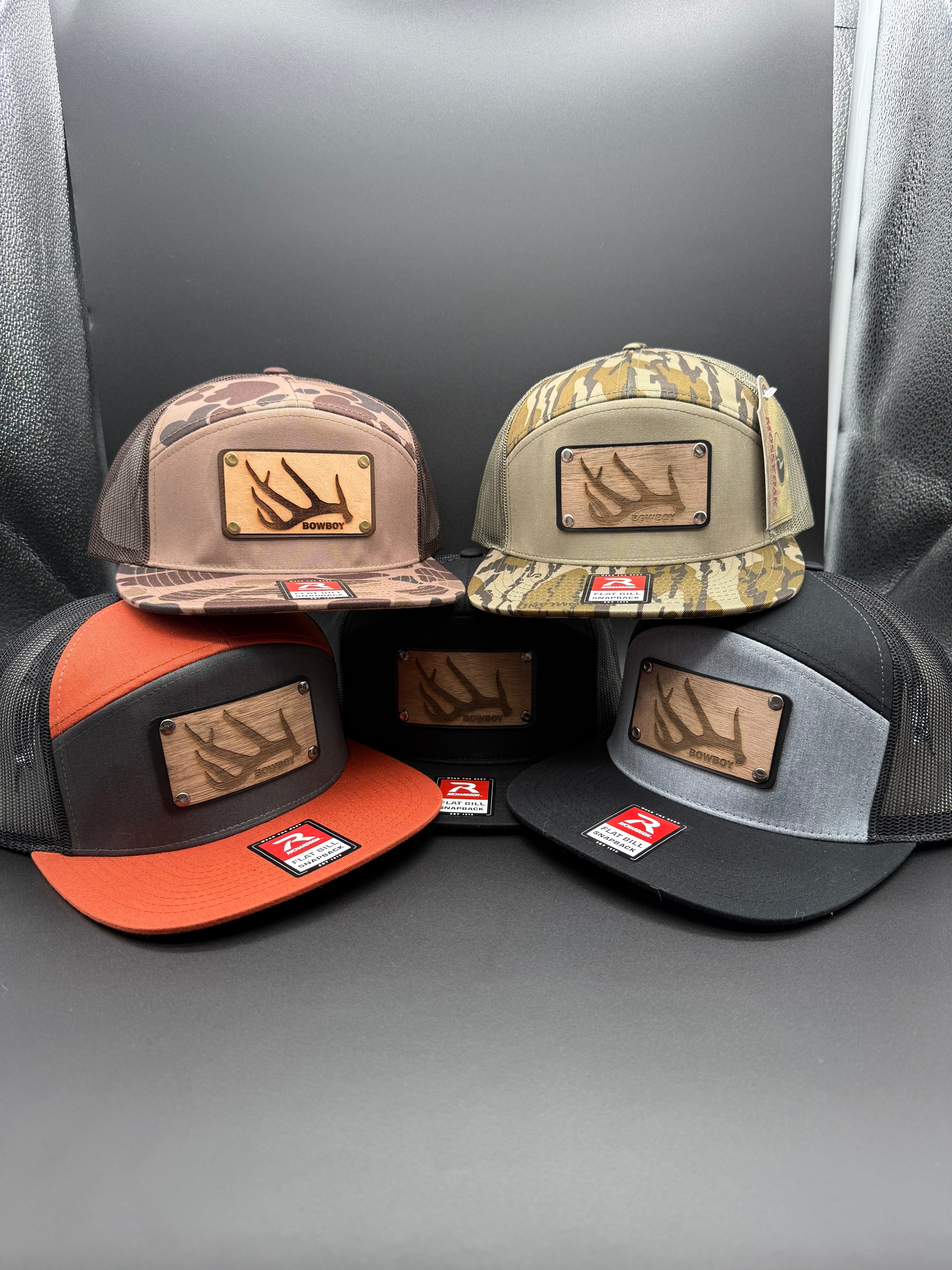 Custom Wood patch hat